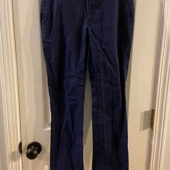 Boy GAP Size 12 Regular Navy Khaki Pant - Picture 2 of 6